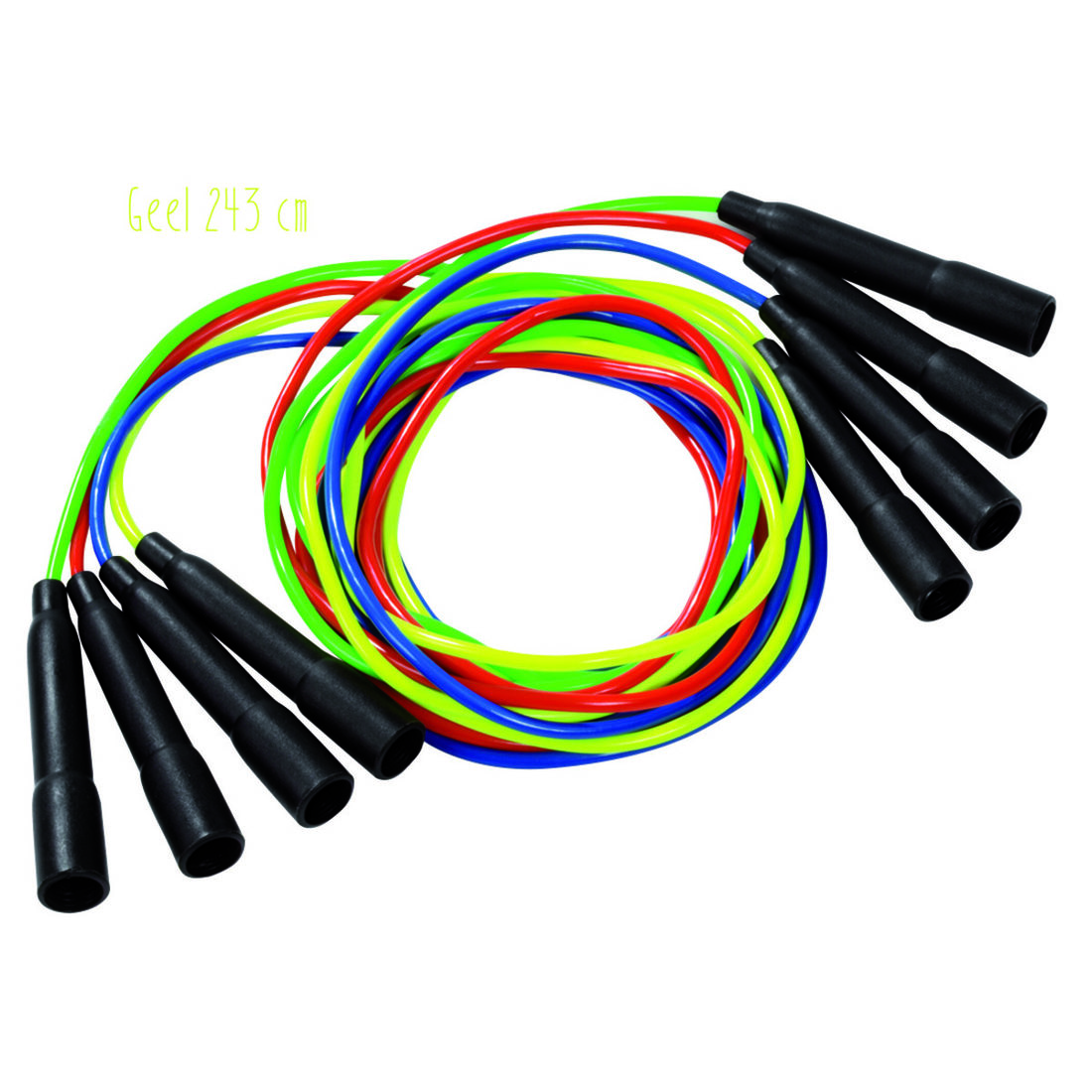 Springtouw Rope Skipping Speed S 243 cm pvc geel Springtouw Rope Skipping Speed S 243 cm pvc geel