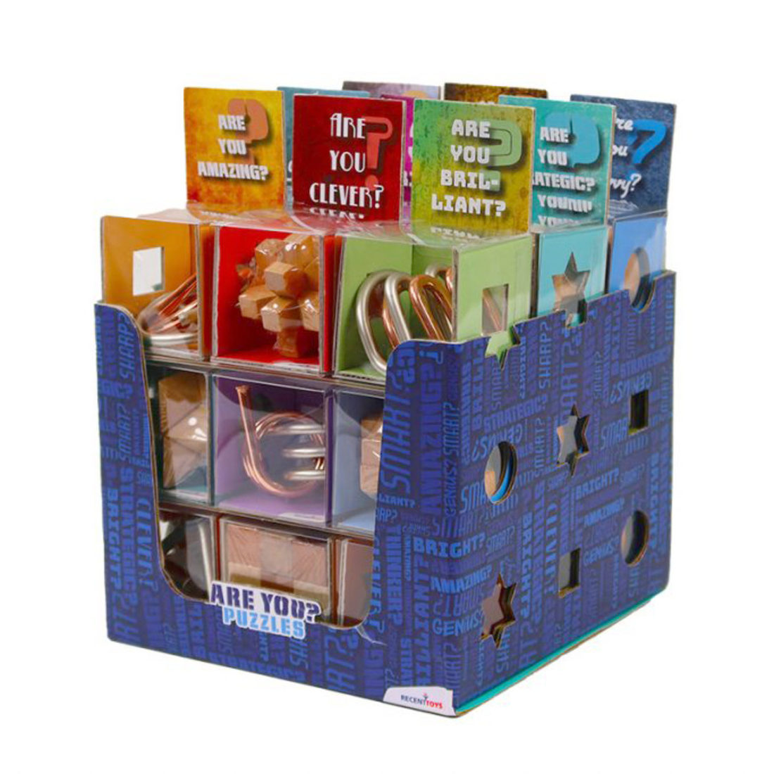 Minidenkpuzzel 'Are You Series' (9 versies) Minidenkpuzzel 'Are You Series' (9 versies)