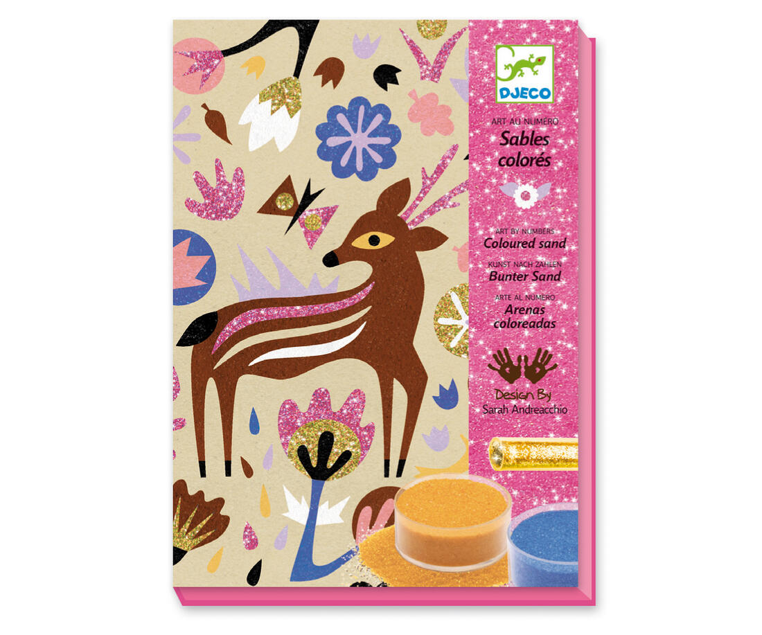 Djeco zandprenten Wonderlijk bos 6-11 jaar