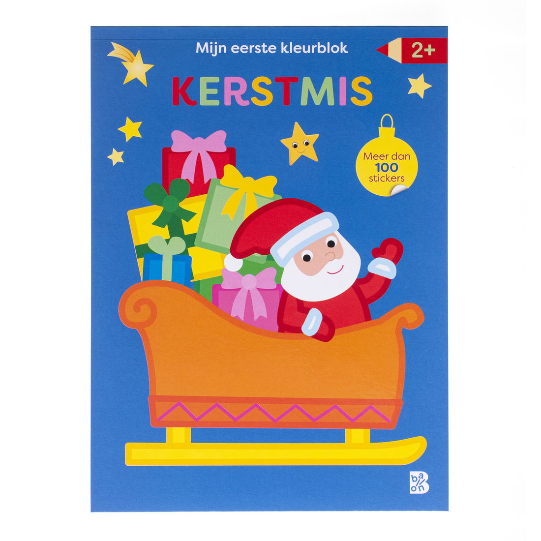 2+ Mijn allereerste kleurblok - Kerstmis 2+ Mijn allereerste kleurblok - Kerstmis