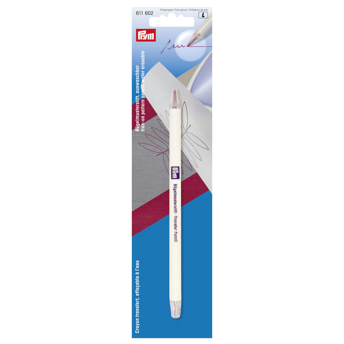Strijkpatroonstift uitwasbaar Strijkpatroonstift uitwasbaar