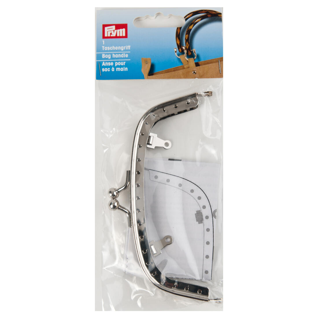 Tassluiting Emilia 12 x 5 cm 1 stuk zilverkleurig Tassluiting Emilia 12 x 5 cm 1 stuk zilverkleurig