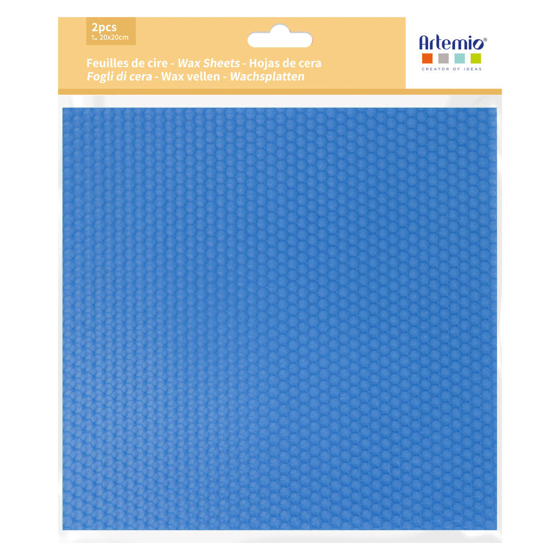 Wasvellen 20 x 20 cm 2 stuks