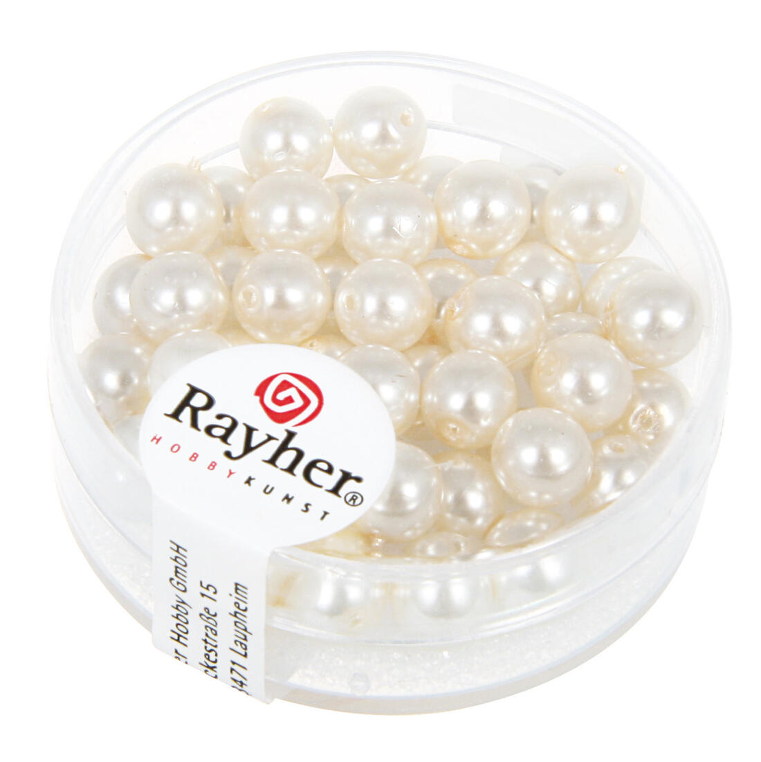 Renaissance parel 6 mm 45 stuks