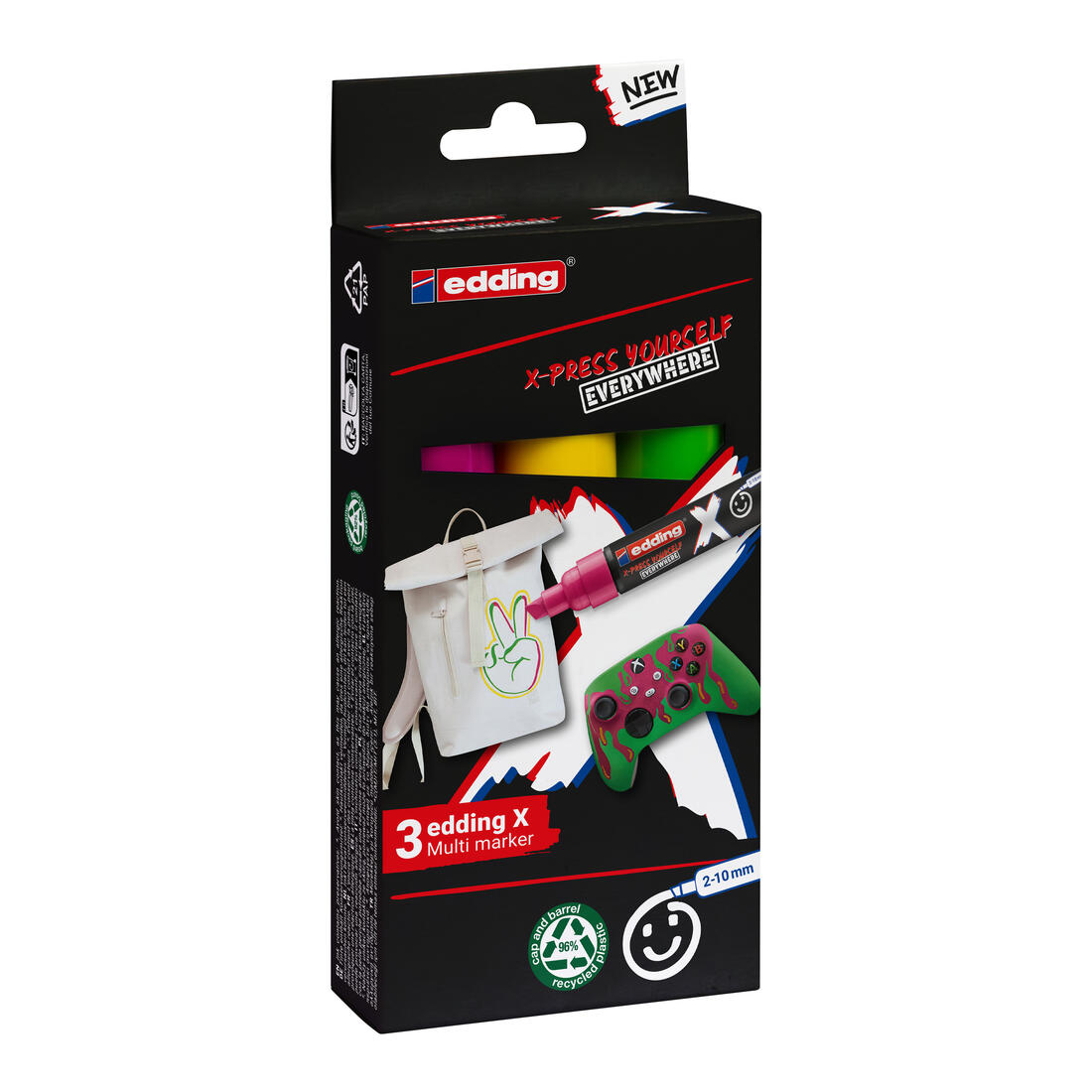 Edding X multi marker set candy kleuren 