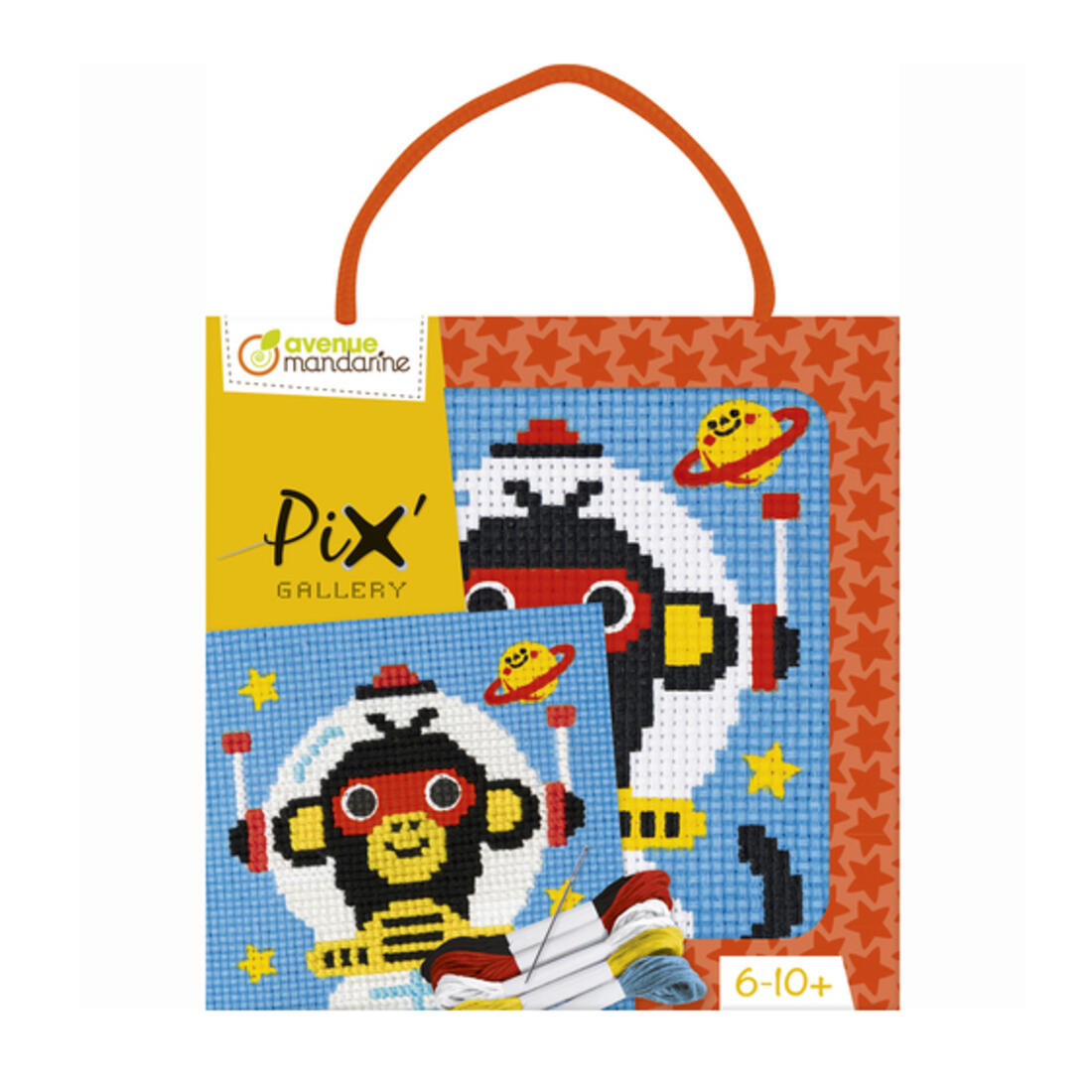 Avenue Mandarine kruisjessteekset 6-10 jaar cosmonaut Avenue Mandarine kruisjessteekset 6-10 jaar cosmonaut