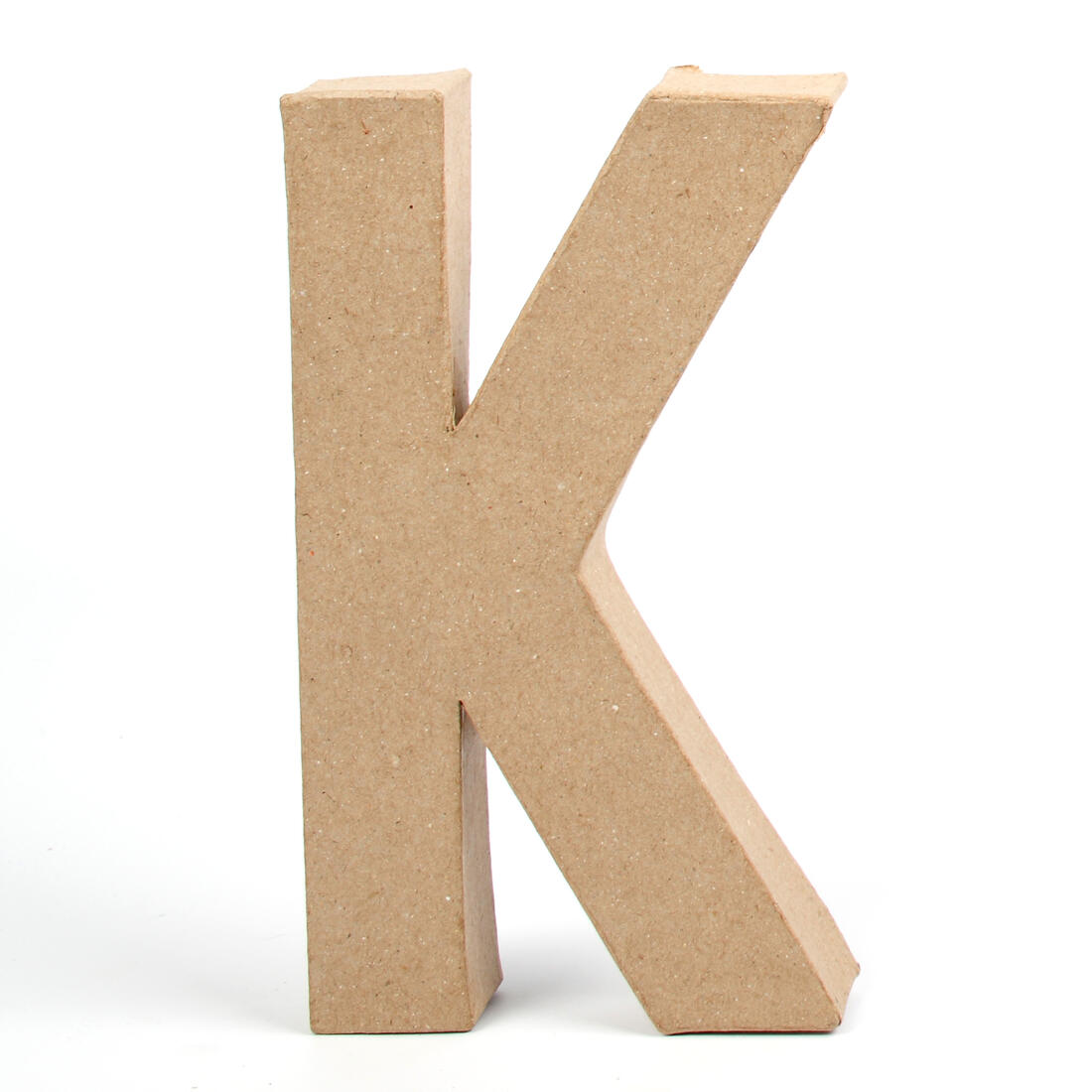 Letter karton, hoogte 20,5 cm, dikte 2,5