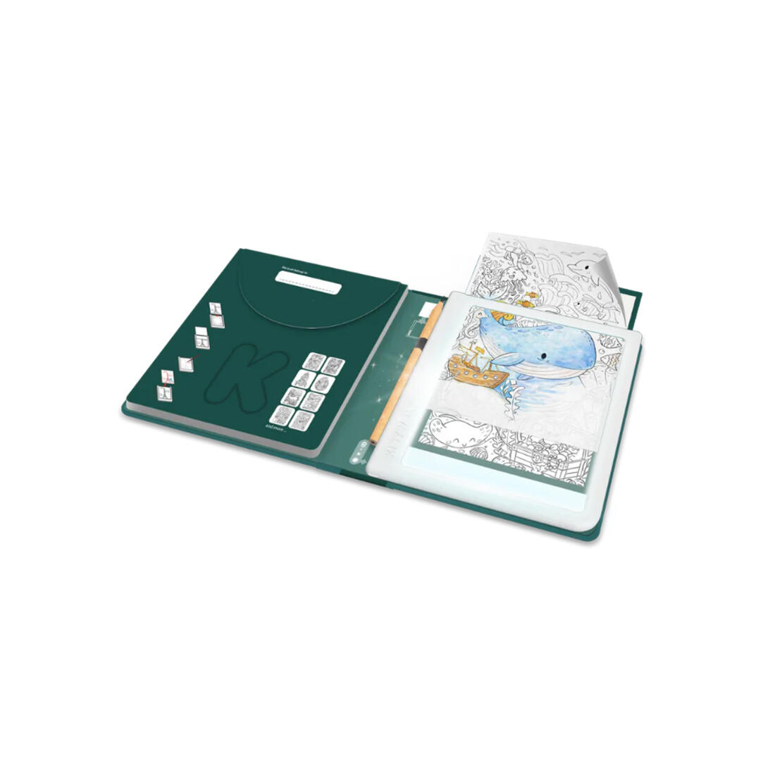 Kidydraw-pad Meli-melo draagbaar tekentablet 10+