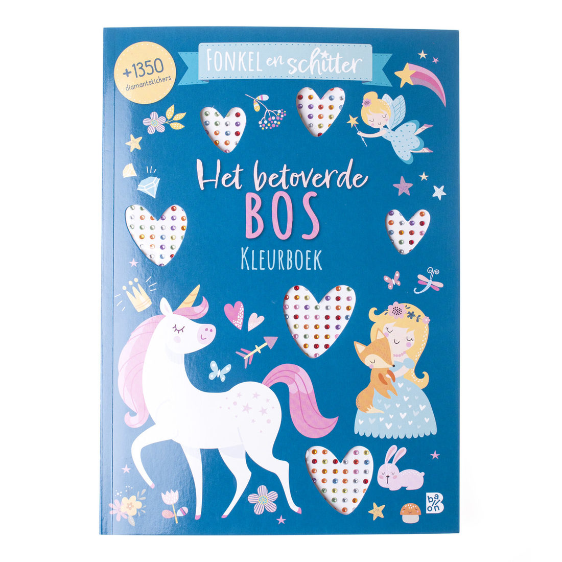 5+ Kleurboek - Het betoverde bos