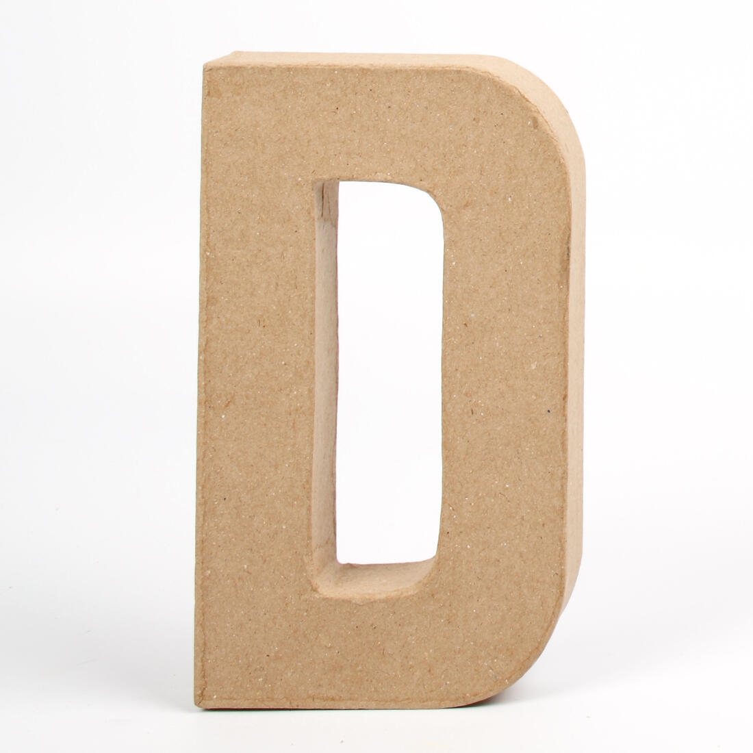 Letter karton, hoogte 20,5 cm, dikte 2,5