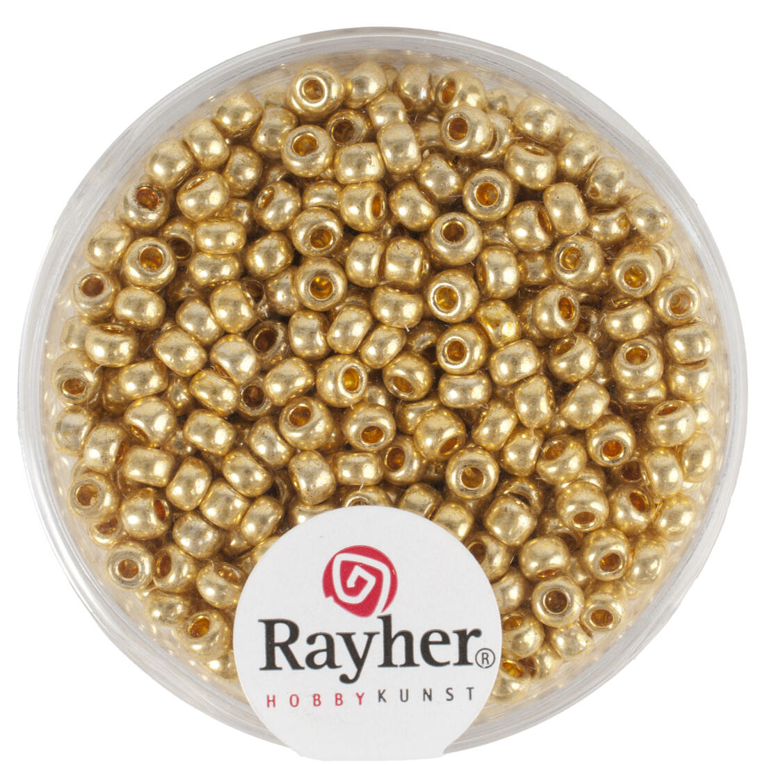 Glasparel 2,6 mm 17 g goud parelmoer