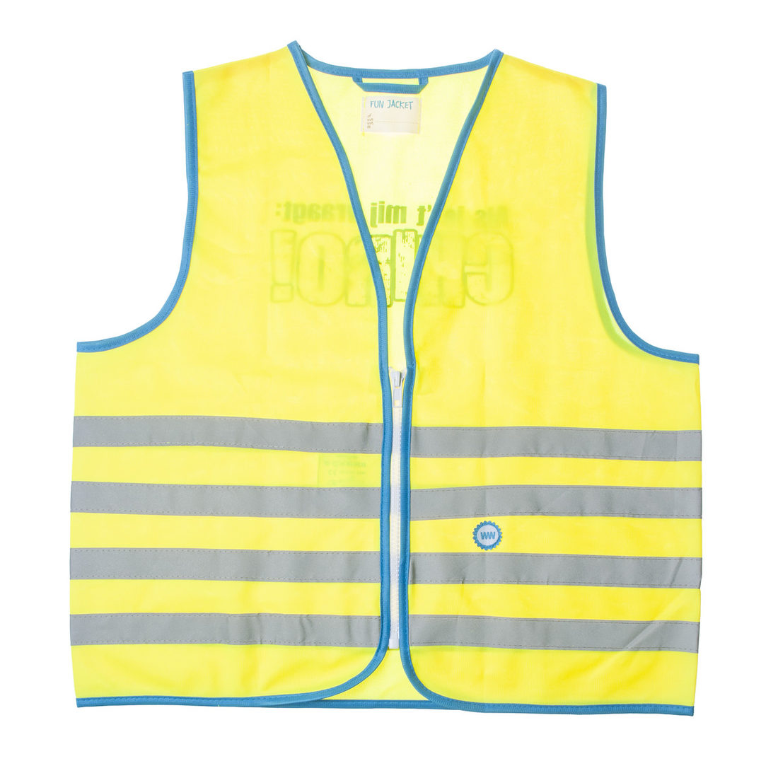 Fluohesje junior 'Fun Jacket' met opdruk Chiro Fluohesje junior 'Fun Jacket' met opdruk Chiro