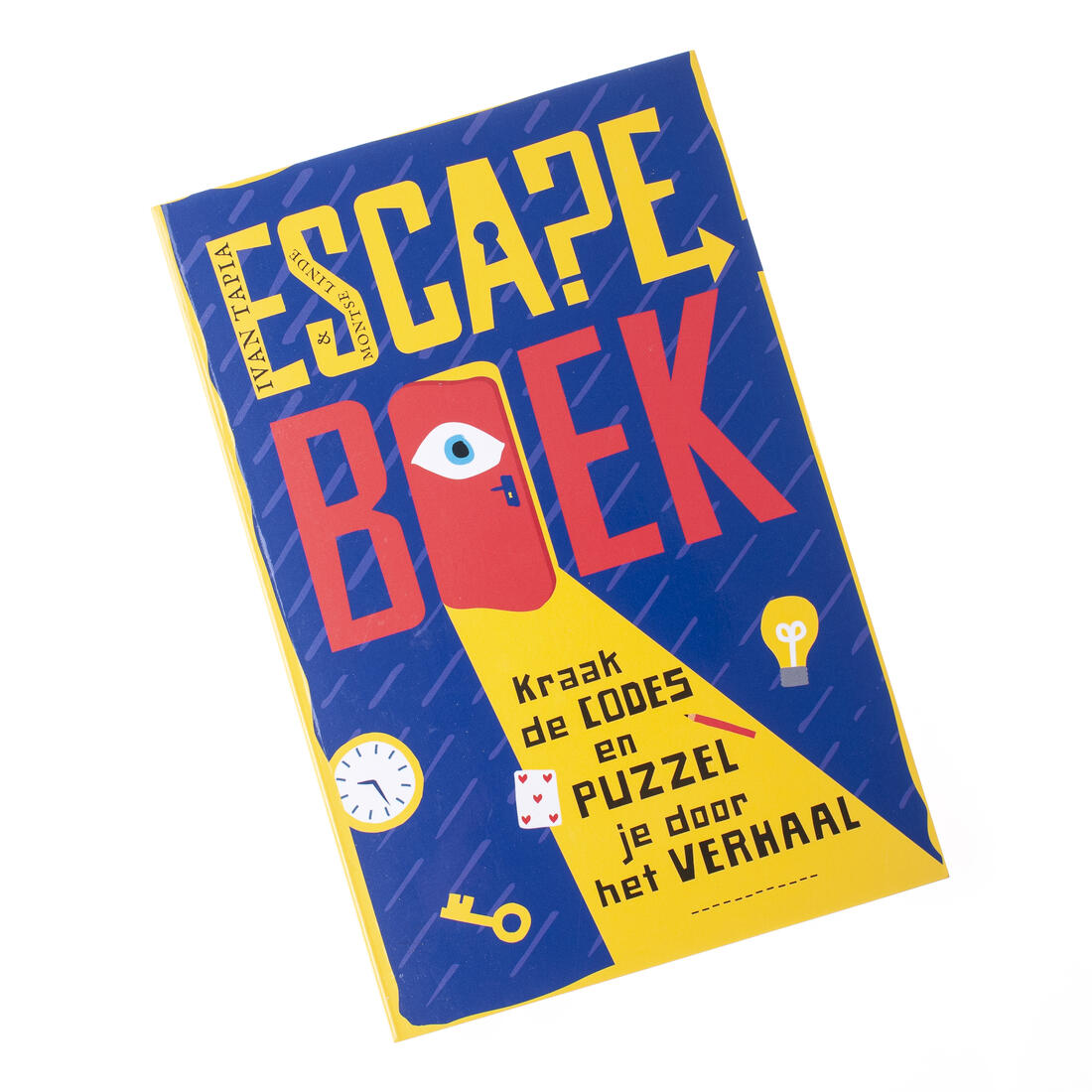 Escape boek kraak de codes en puzzel je door het verhaal
