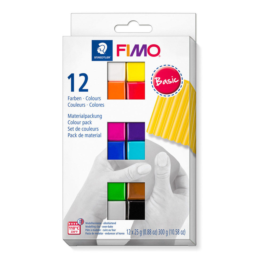Fimo Soft set 12 kleuren van 25 g