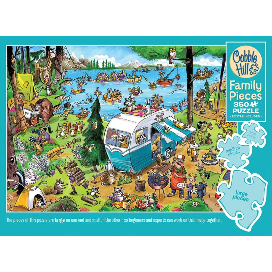 Family Puzzle Call of the Wild 350 stuks Family Puzzle Call of the Wild 350 stuks
