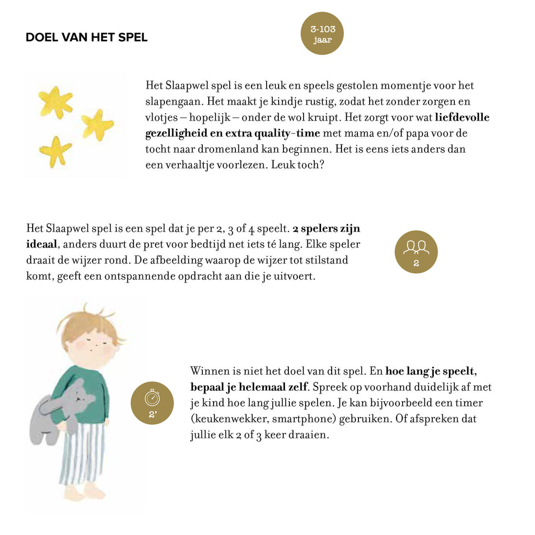 Het slaapwel-spel +3 Het slaapwel-spel +3