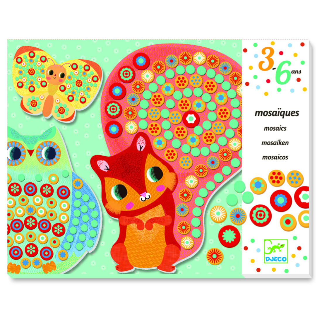 Djeco mozaïek Millefiori 3-6 jaar Djeco mozaïek Millefiori 3-6 jaar