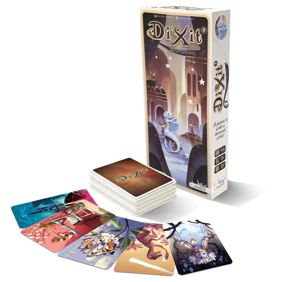 Dixit 7 uitbreiding Revelations 84 kaarten Dixit 7 uitbreiding Revelations 84 kaarten