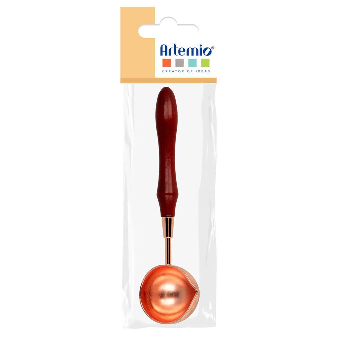 Smeltlepel voor waszegels Smeltlepel voor waszegels