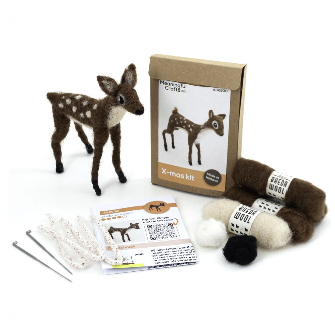 Naaldvilten startpakket hertje Naaldvilten startpakket hertje