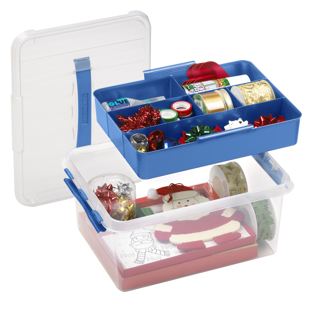 Sunware multibox met inzet 15 liter 40 x 30 x 18 cm Sunware multibox met inzet 15 liter 40 x 30 x 18 cm