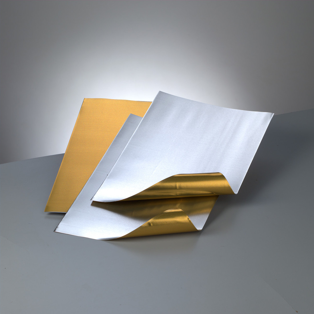 Metaalblad goud/zilver 20 x 30 cm 0,15 mm Metaalblad goud/zilver 20 x 30 cm 0,15 mm