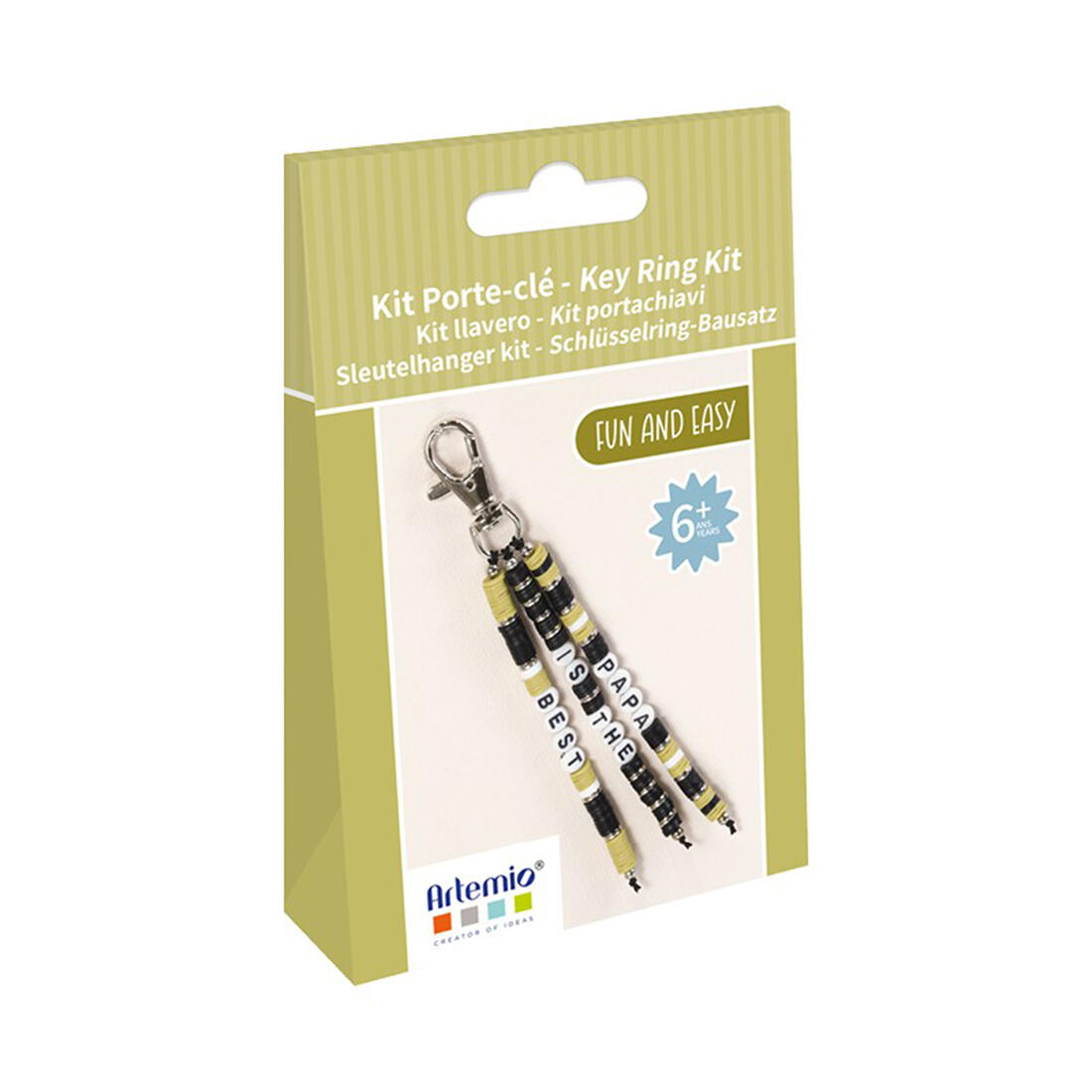 Sleutelhanger Knutselset Papa is the best