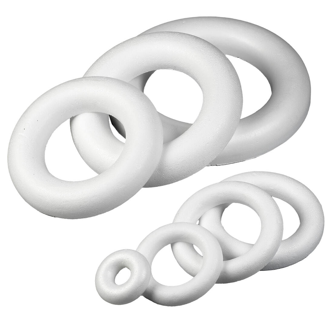Polystyreen ring 22 cm