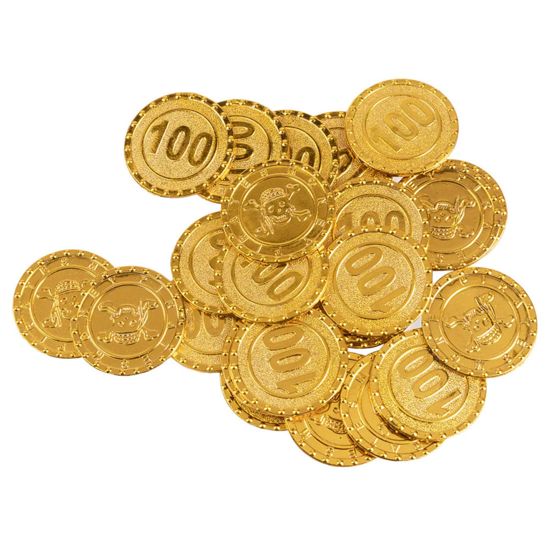 Speelgeld 24 piratenmunten