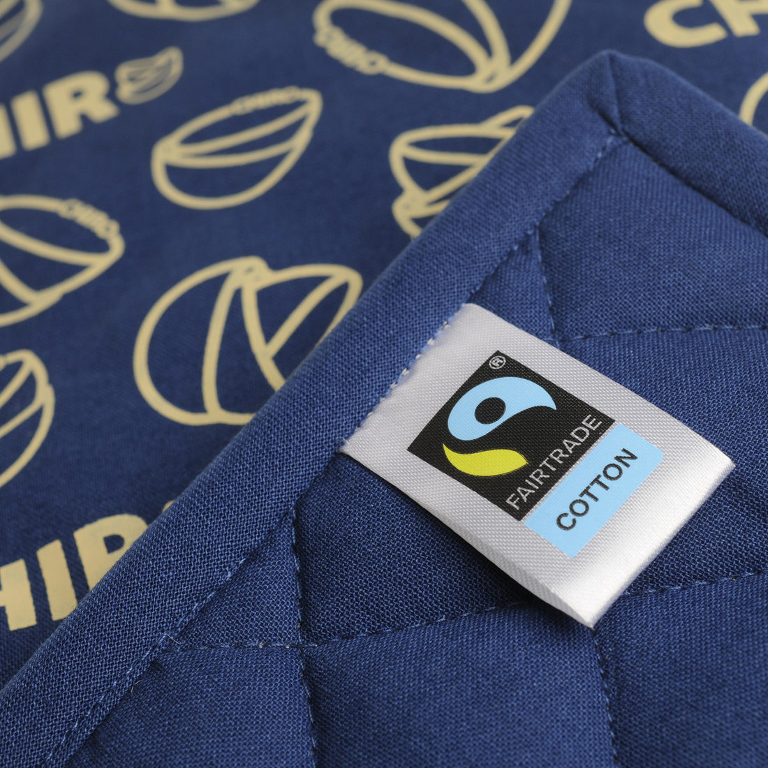 Pannenlap Chiro Fairtrade blauw Pannenlap Chiro Fairtrade blauw