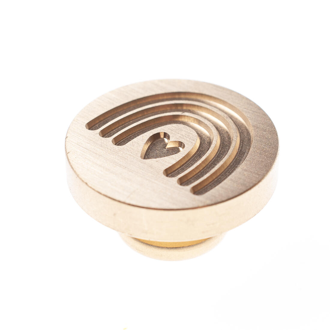 Stempel waszegel 2,5 cm regenboog