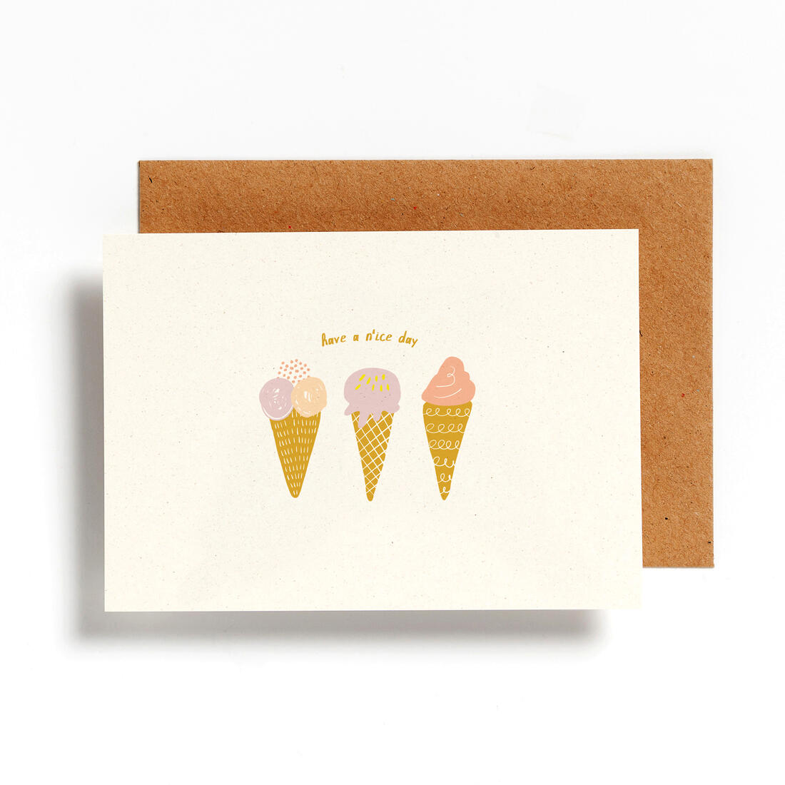 Wenskaart - Have a n'ice day Wenskaart - Have a n'ice day