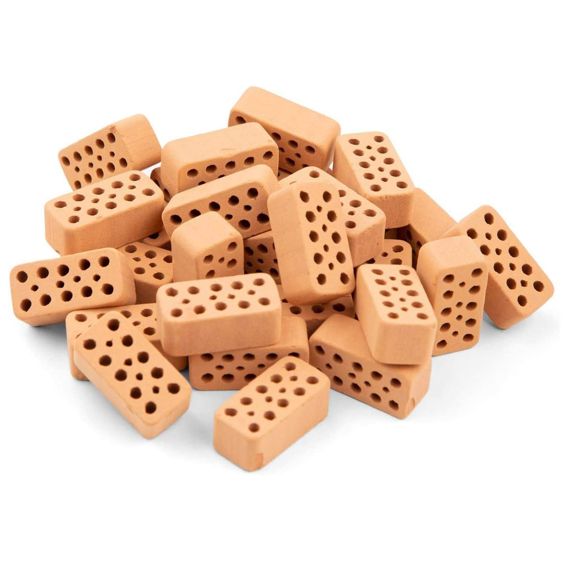 Teifoc Rode baksteentjes 32 stuks Teifoc Rode baksteentjes 32 stuks