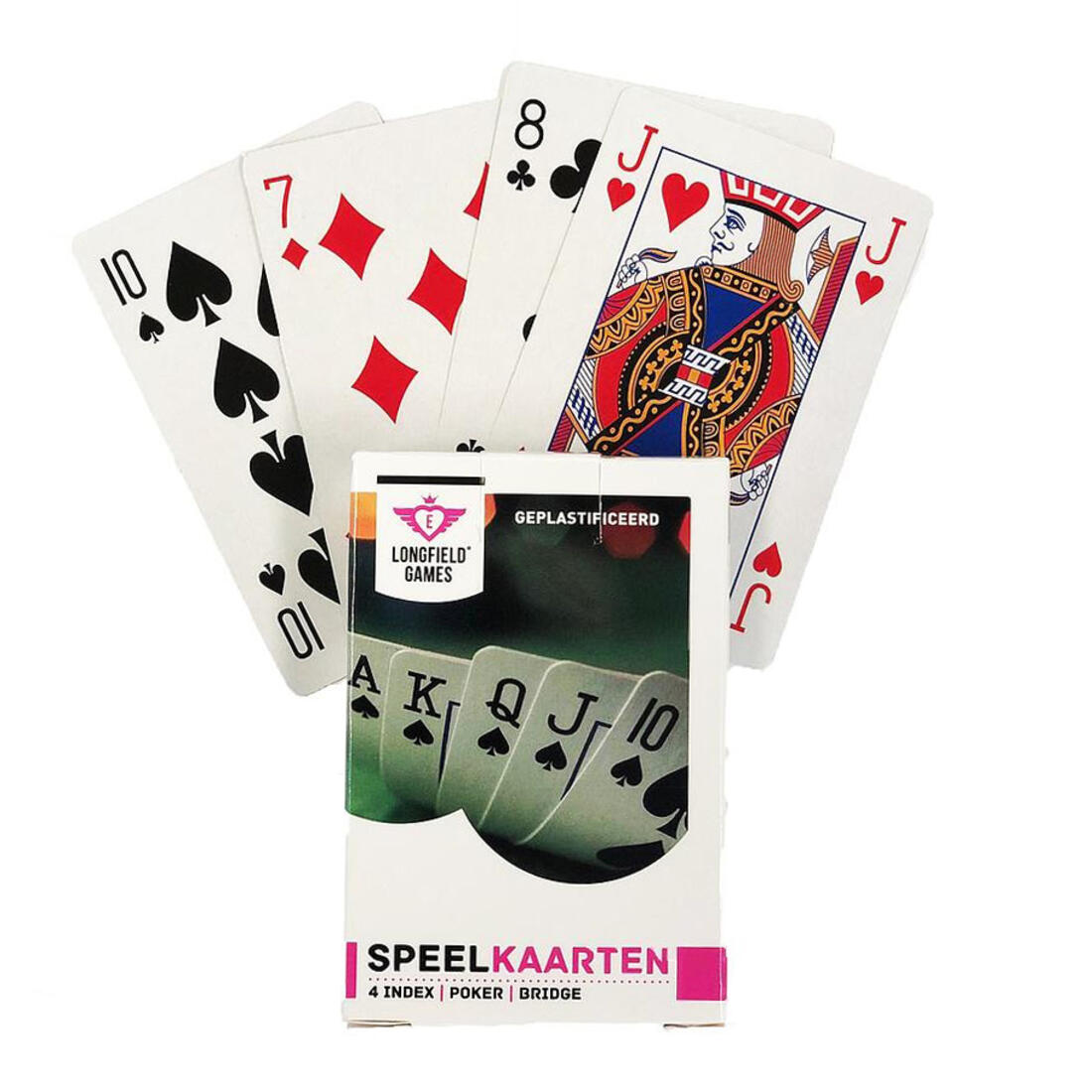 Speelkaarten geplastificieerd Speelkaarten geplastificieerd