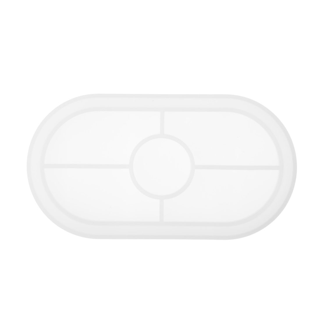 Siliconen mal schaaltje ovaal 18 x 9,5 cm Siliconen mal schaaltje ovaal 18 x 9,5 cm