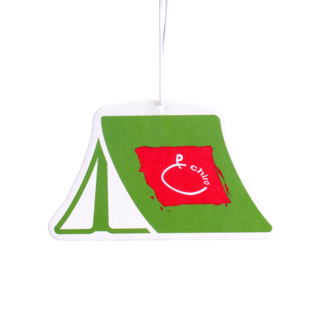 Geurhanger Chiro tentje met appelgeur Geurhanger Chiro tentje met appelgeur