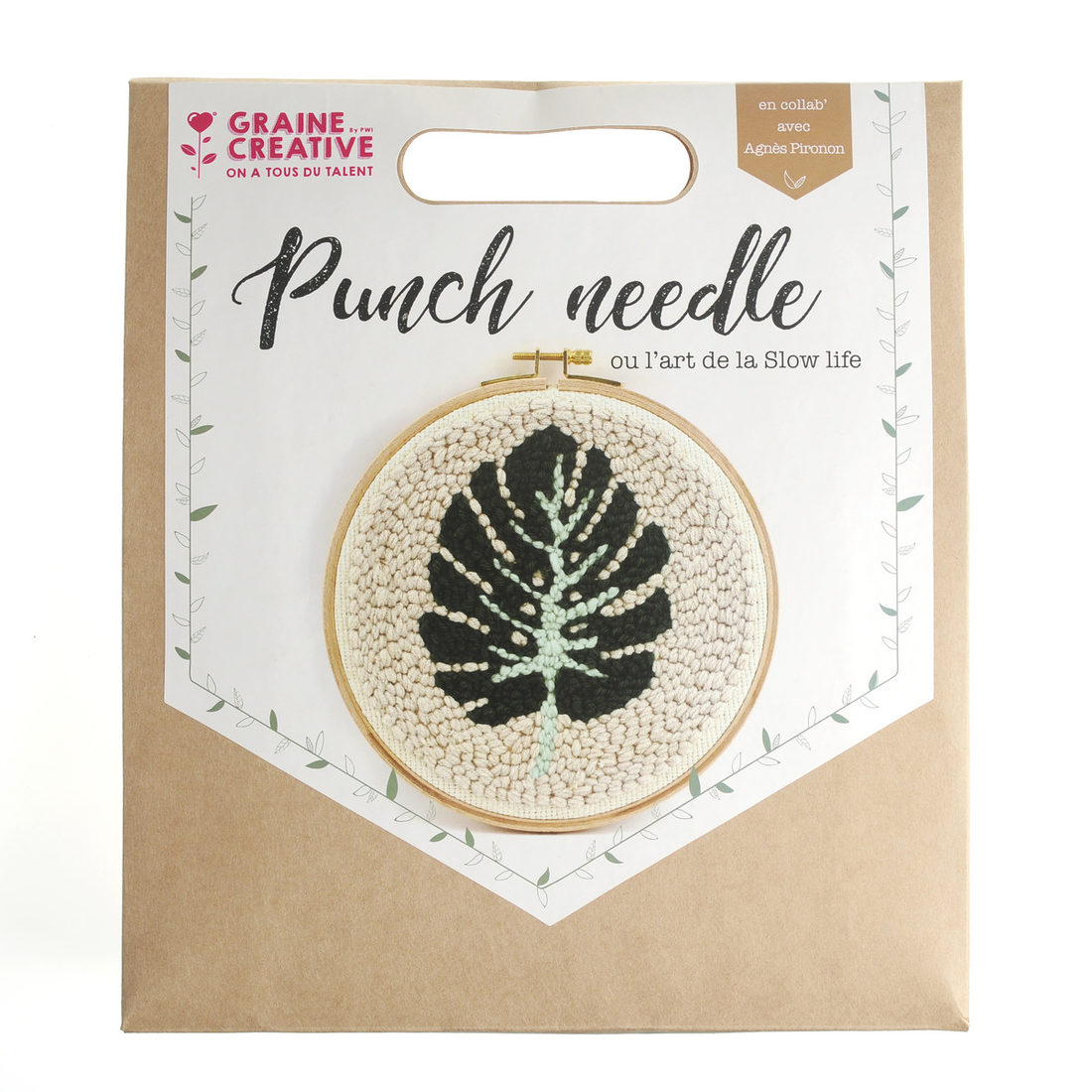 Punch needle set blad