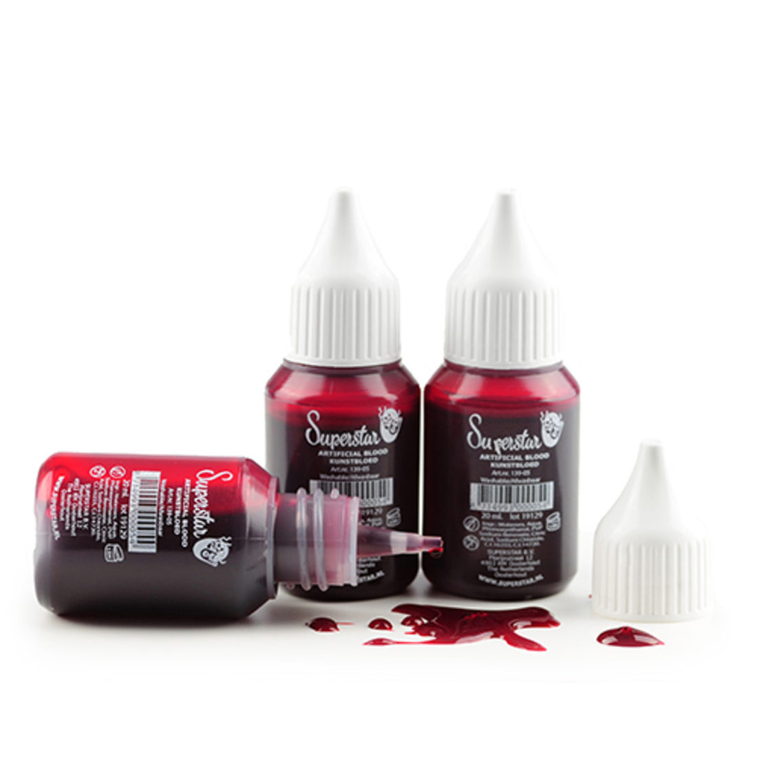 Superstar kunstbloed helder stollend 20 ml Superstar kunstbloed helder stollend 20 ml