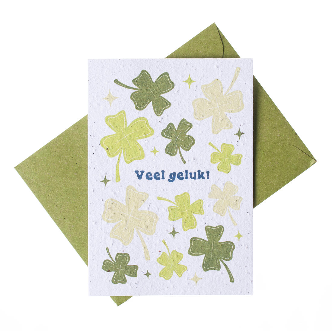 Wenskaart - veel geluk