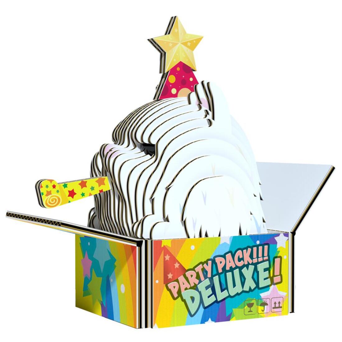 Eugy 3D karton katten - Cottonball