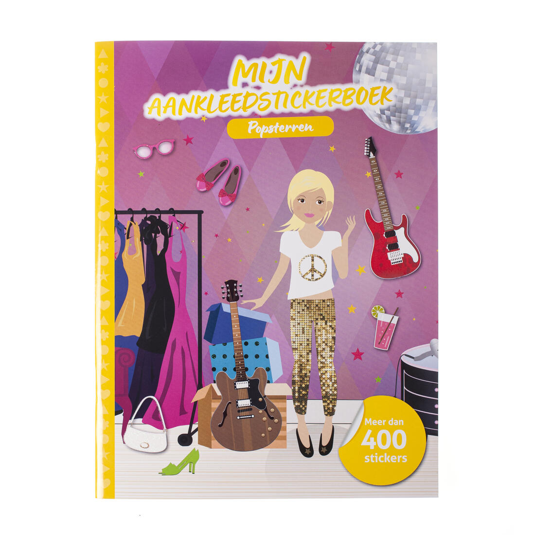 Fashionistas: Mijn aankleedstickerboek: Popsterren