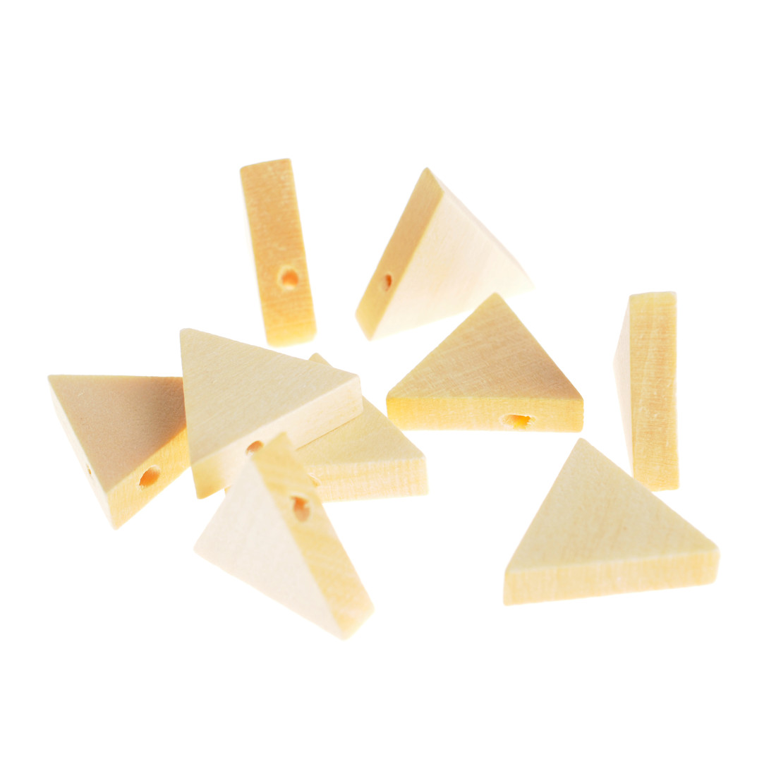 Houten kralen driehoek 19 x 4,7 mm 20 stuks Houten kralen driehoek 19 x 4,7 mm 20 stuks