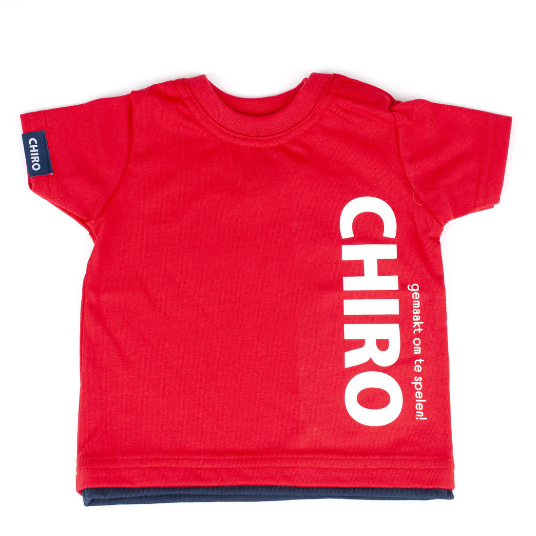 Baby-T-shirt maat 68 CHIRO gemaakt om te spelen!