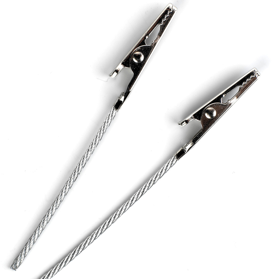 Krokodilklem met draad 2 stuks Krokodilklem met draad 2 stuks