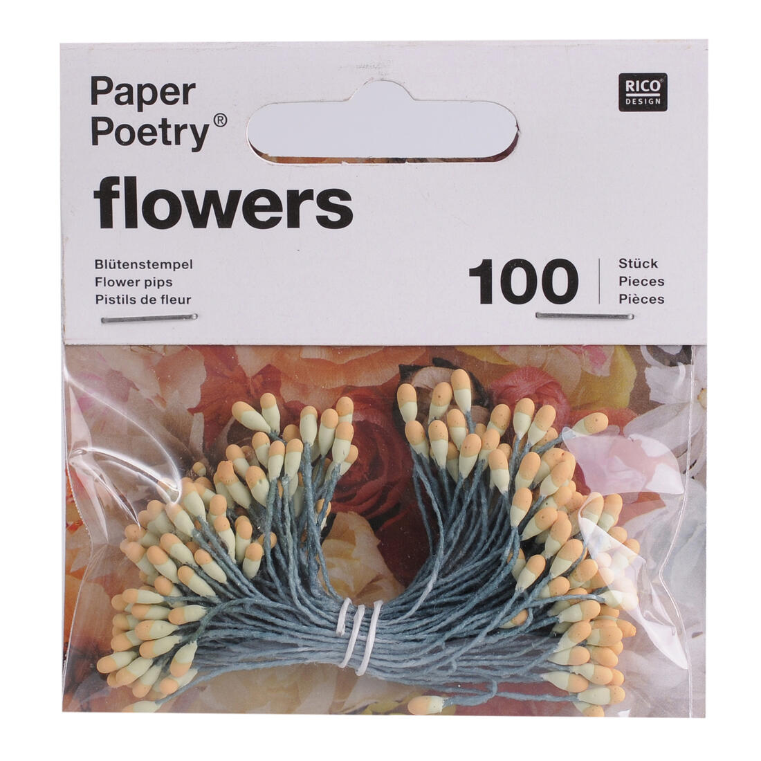 Meeldraad 6 cm 100 stuks