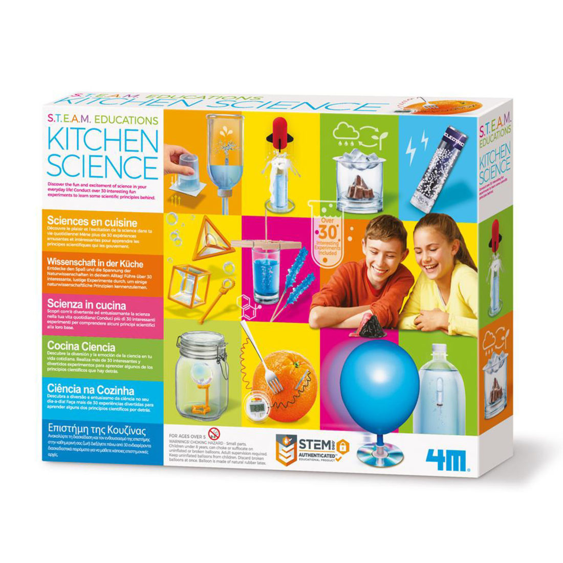 4M STEAM Keuken wetenschap 5+ 4M STEAM Keuken wetenschap 5+
