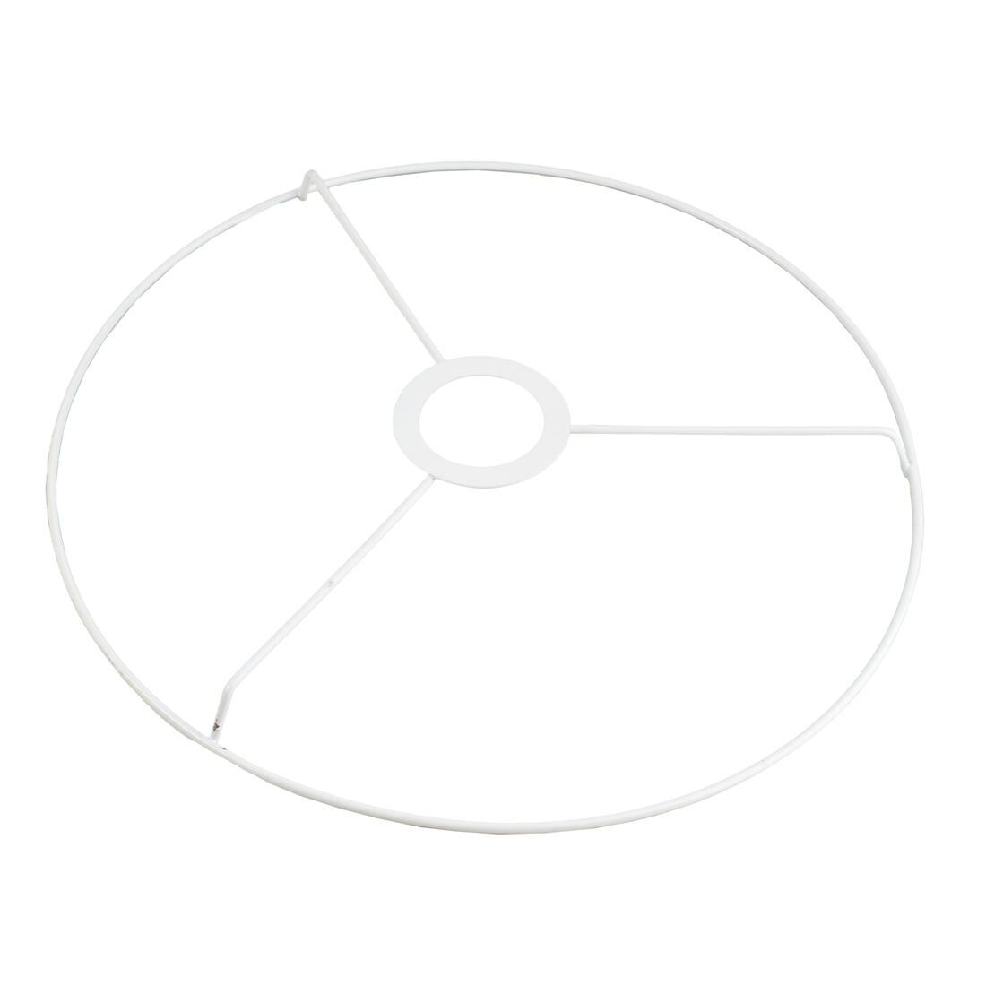 Ring met kruis 30 cm wit Ring met kruis 30 cm wit