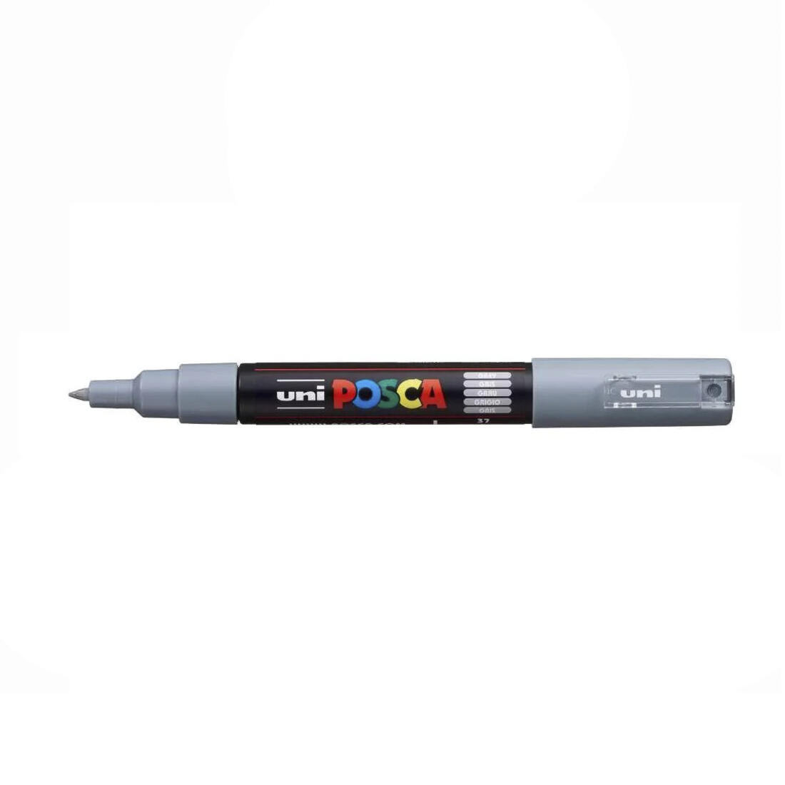 POSCA acrylmarker extra fijn PC-1MC 0,7 mm Grijs