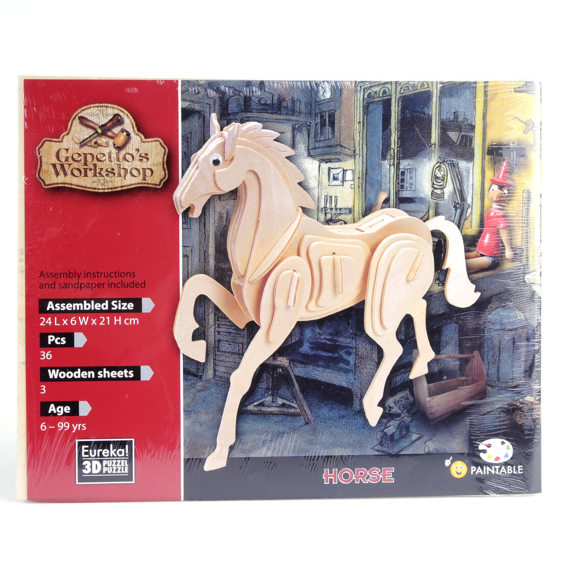 Gepetto's workshop paard Gepetto's workshop paard