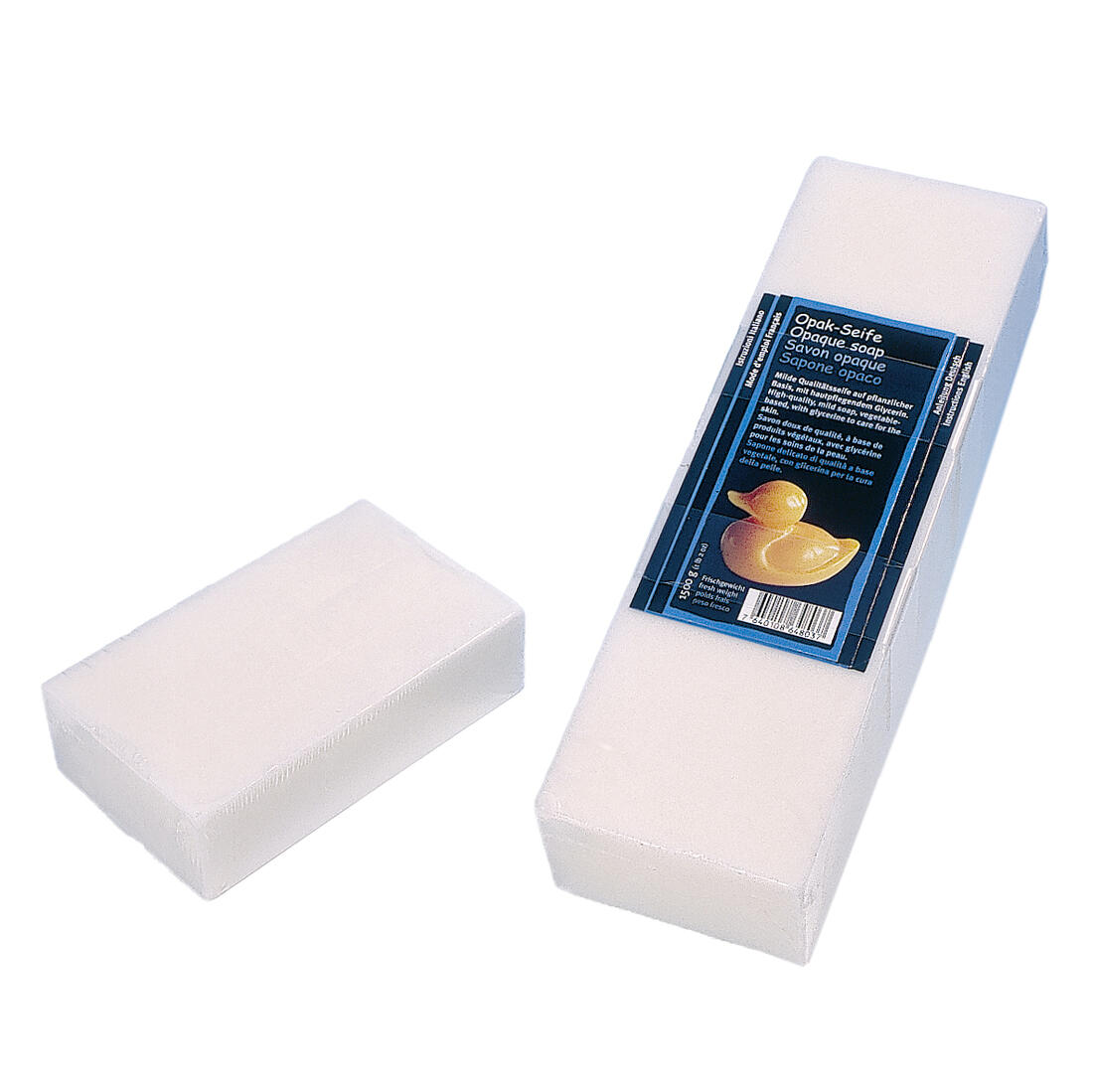 Natuurzeep wit-opaak blok 1 kg